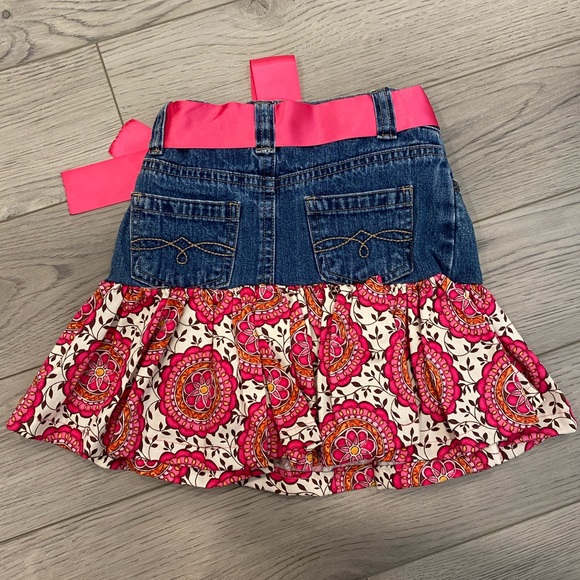 New no tags redone denim skirt - Picture 2 of 2